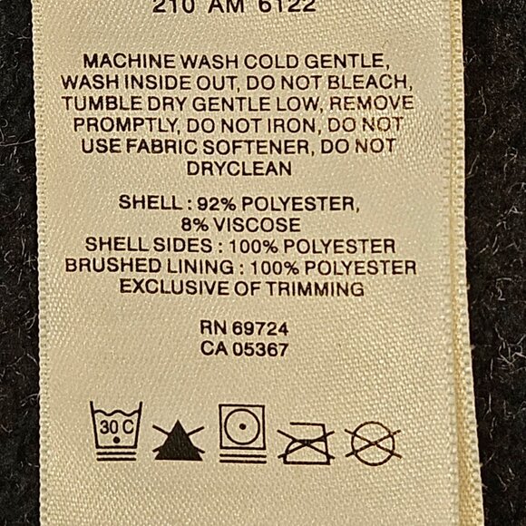 Columbia Mens XL 1/4 Zip Charcoal Gray Pullover Sherpa Collar Omni-Shield Logo - Picture 8 of 10